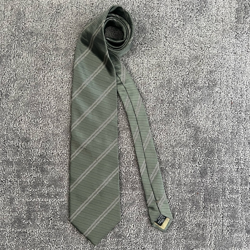 Armani Collezioni Satin Stripes Silk Tie
